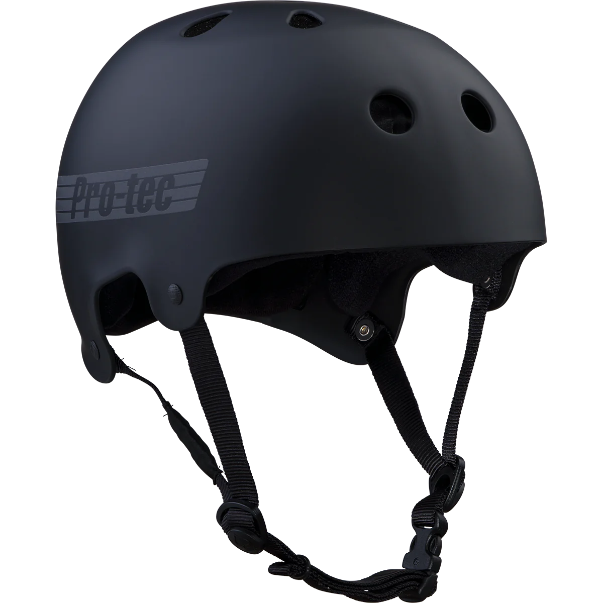 pro tec pro tec old school skate matte black helmet