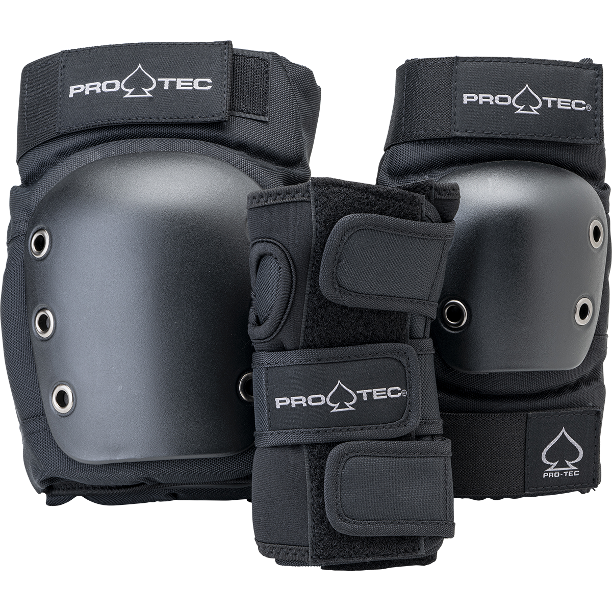 pro tec pro tec street 3 pack pad set