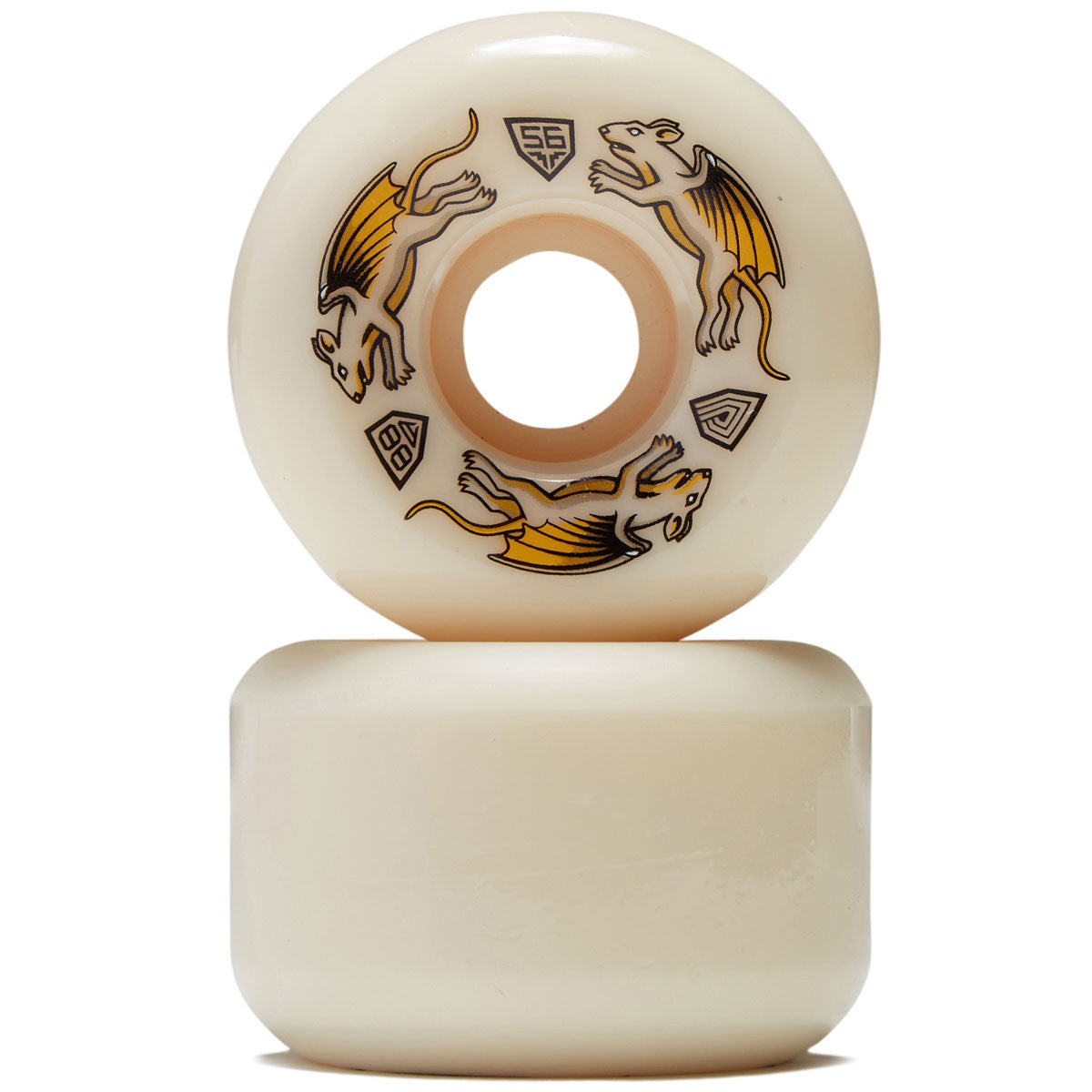 powell peralta powell peralta dragon formula nano rats v6 wide cut 56mm x 36mm 88a wheels