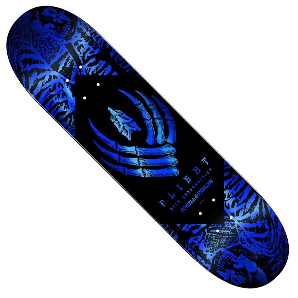 powell peralta powell peralta skeleton blue foil 8.75 flight deck