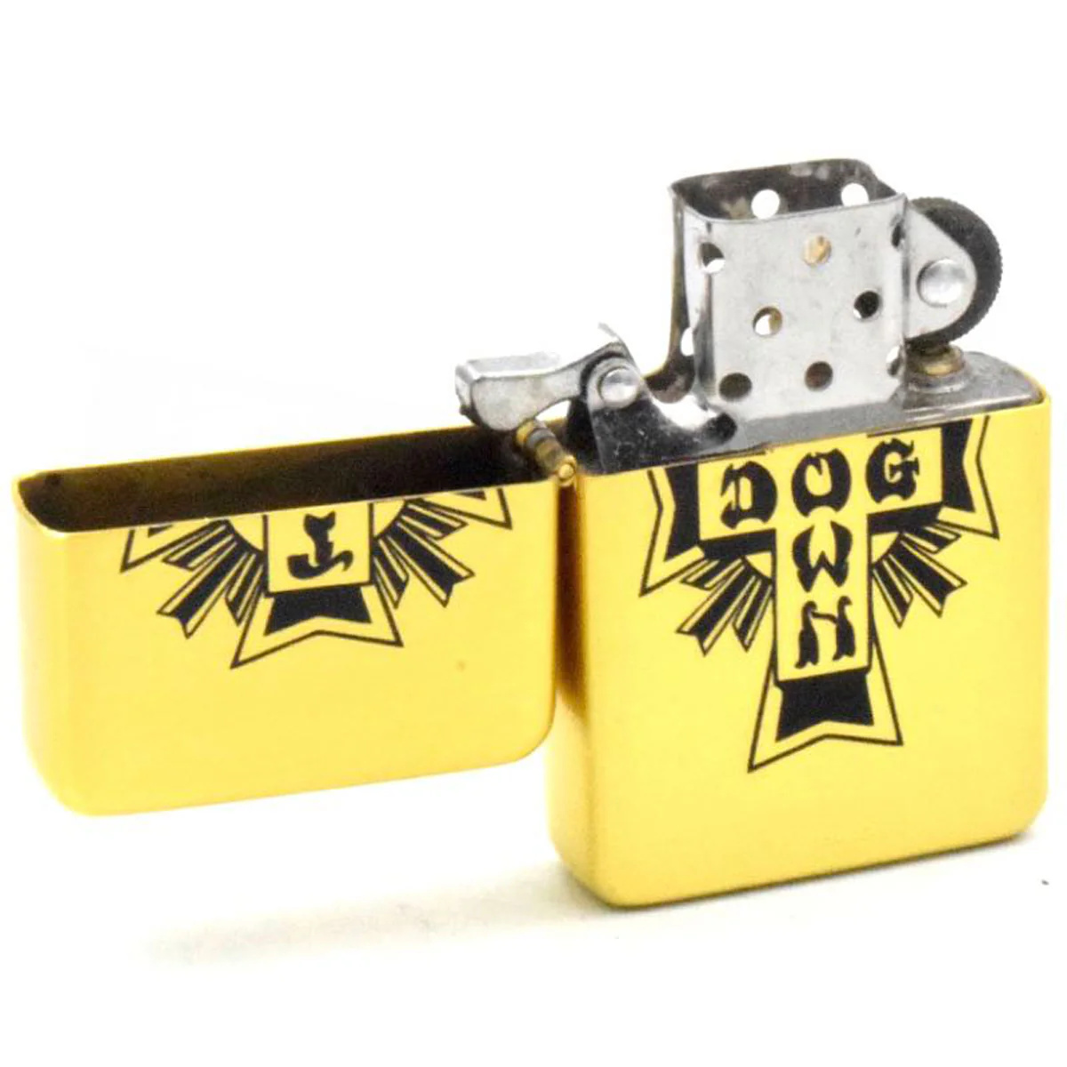 dogtown dogtown cross logo flip lighter