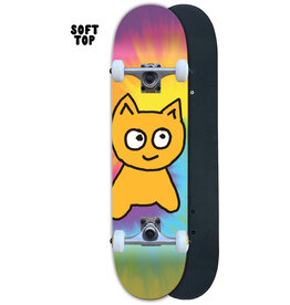 meow meow big cat tie dye soft top 6.5 mini complete