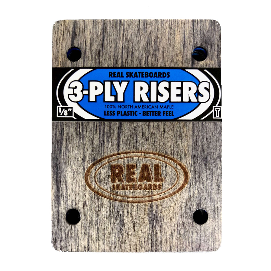 real real 3 ply thunder 1/8 risers