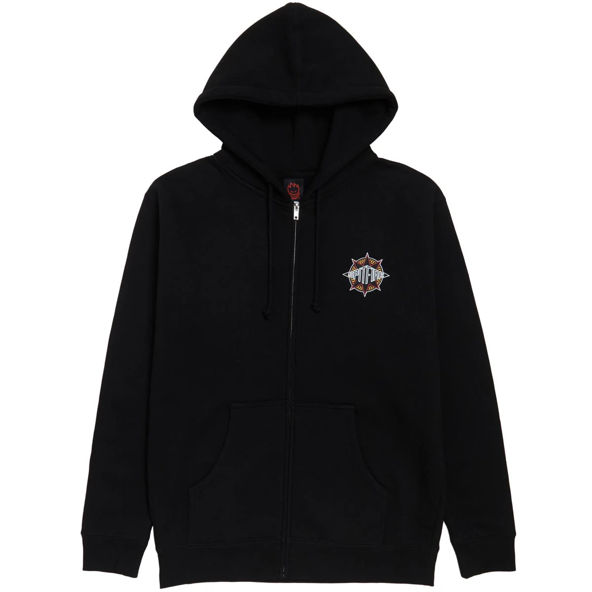 spitfire spitfire sure shot zip hoodie