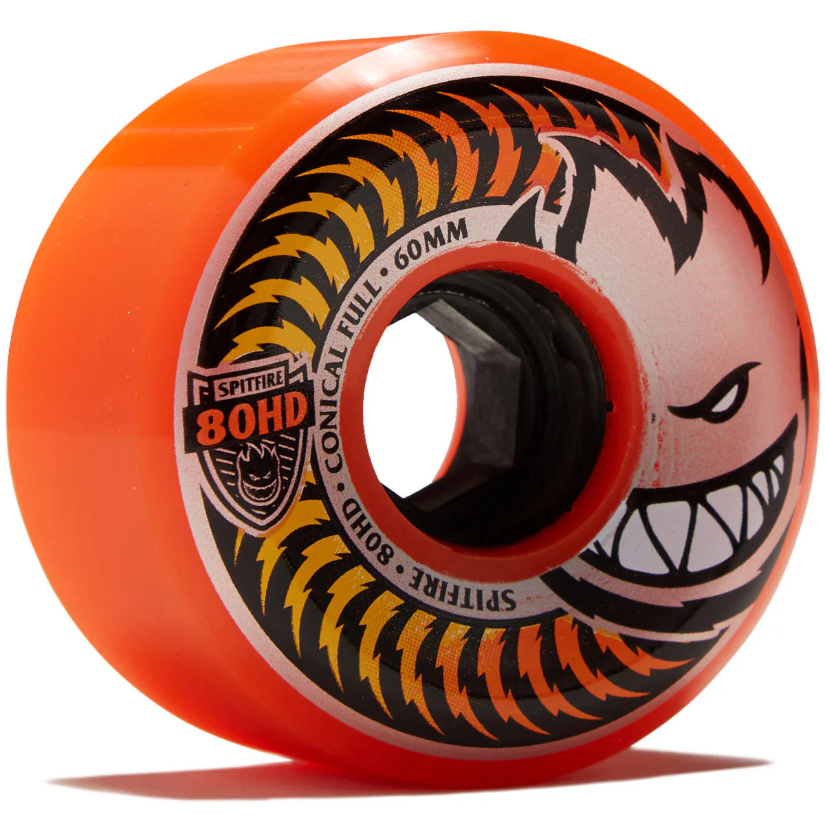 spitfire spitfire 80hd fade orange conical full 60mm wheels