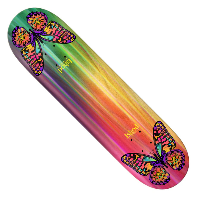 real real ishod rainbow monarch twin tail 8.25 deck
