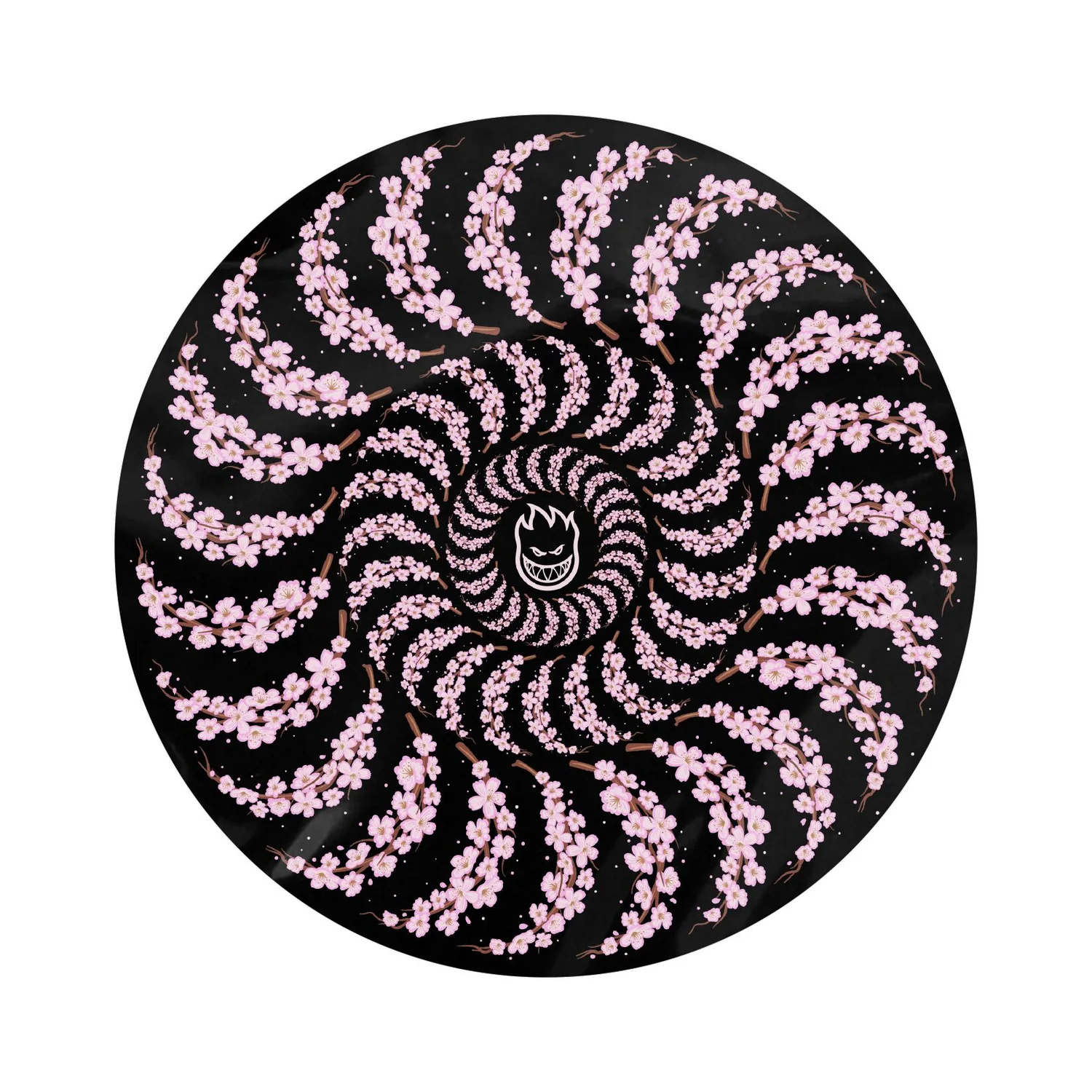 spitfire spitfire cherry blossom swirl sticker