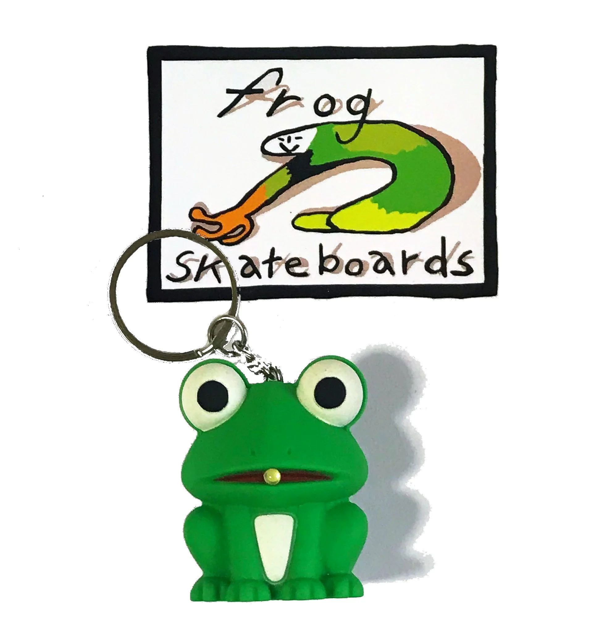 frog frog keychain