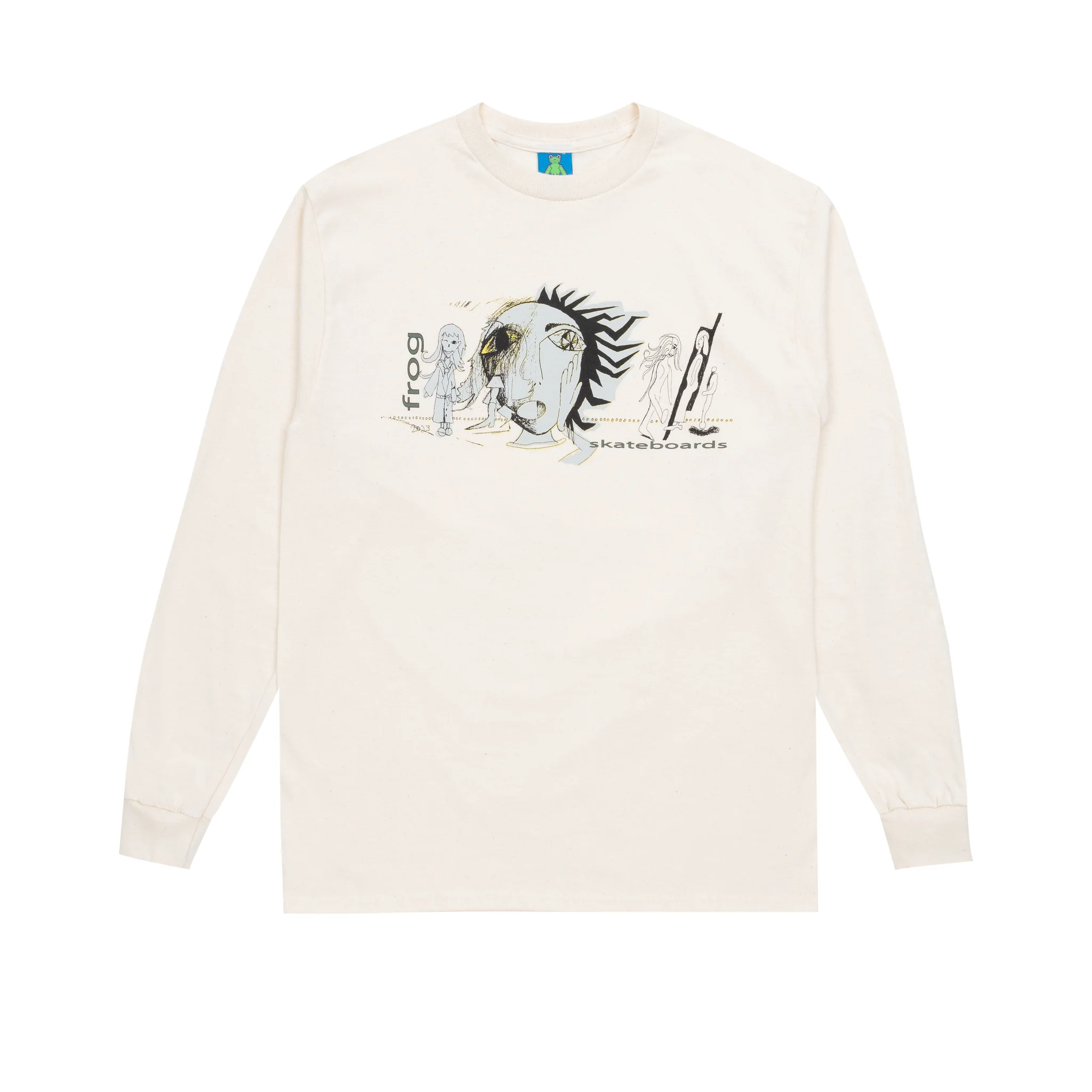 frog frog screamers longsleeve tee