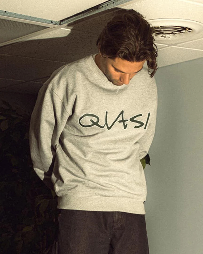 quasi quasi sig crewneck sweatshirt