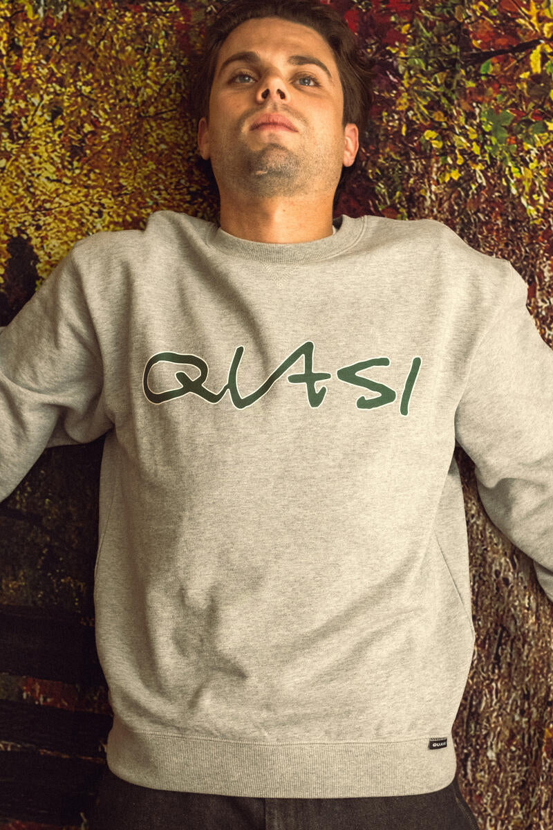 quasi quasi sig crewneck sweatshirt