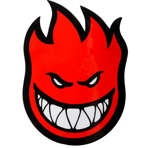 spitfire spitfire fireball large sticker