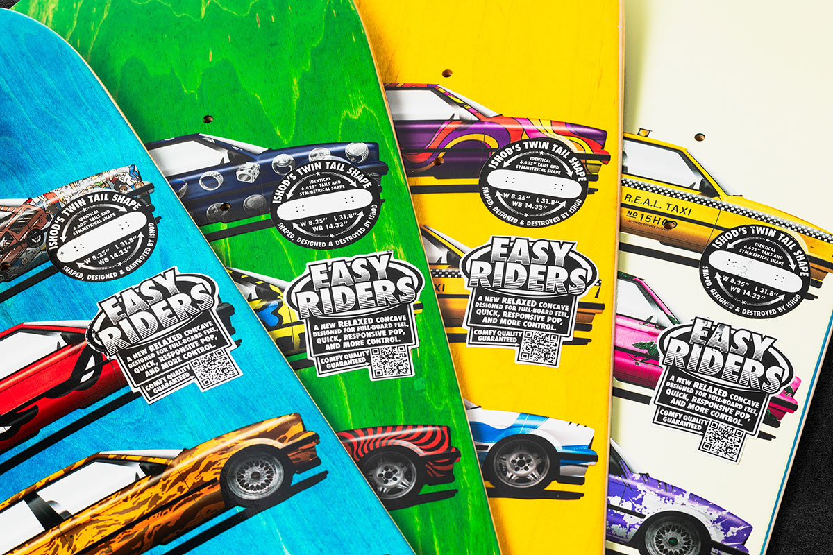 real real ishod custom ltd ez tt ssd 8.25 blind bag deck