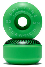 spitfire spitfire f4 99 classics neon green 52mm wheels