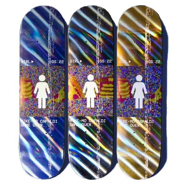 girl girl mike mo game over 8.25 blind bag deck