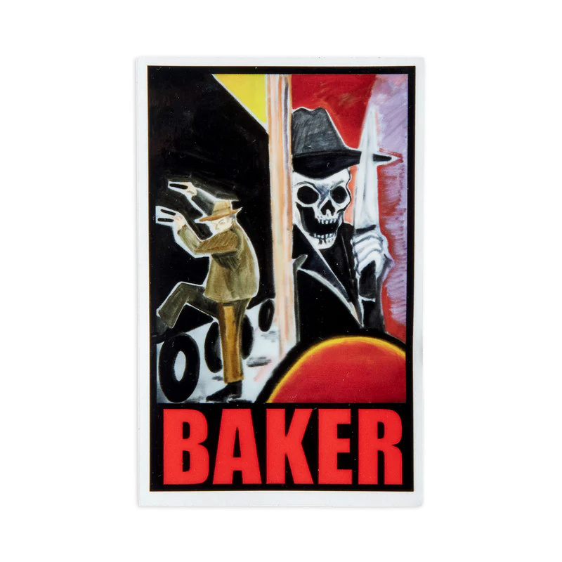 baker baker brain donor freight hopper sticker