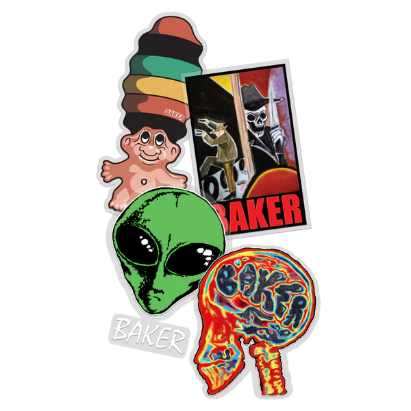 baker baker brain donor freight hopper sticker