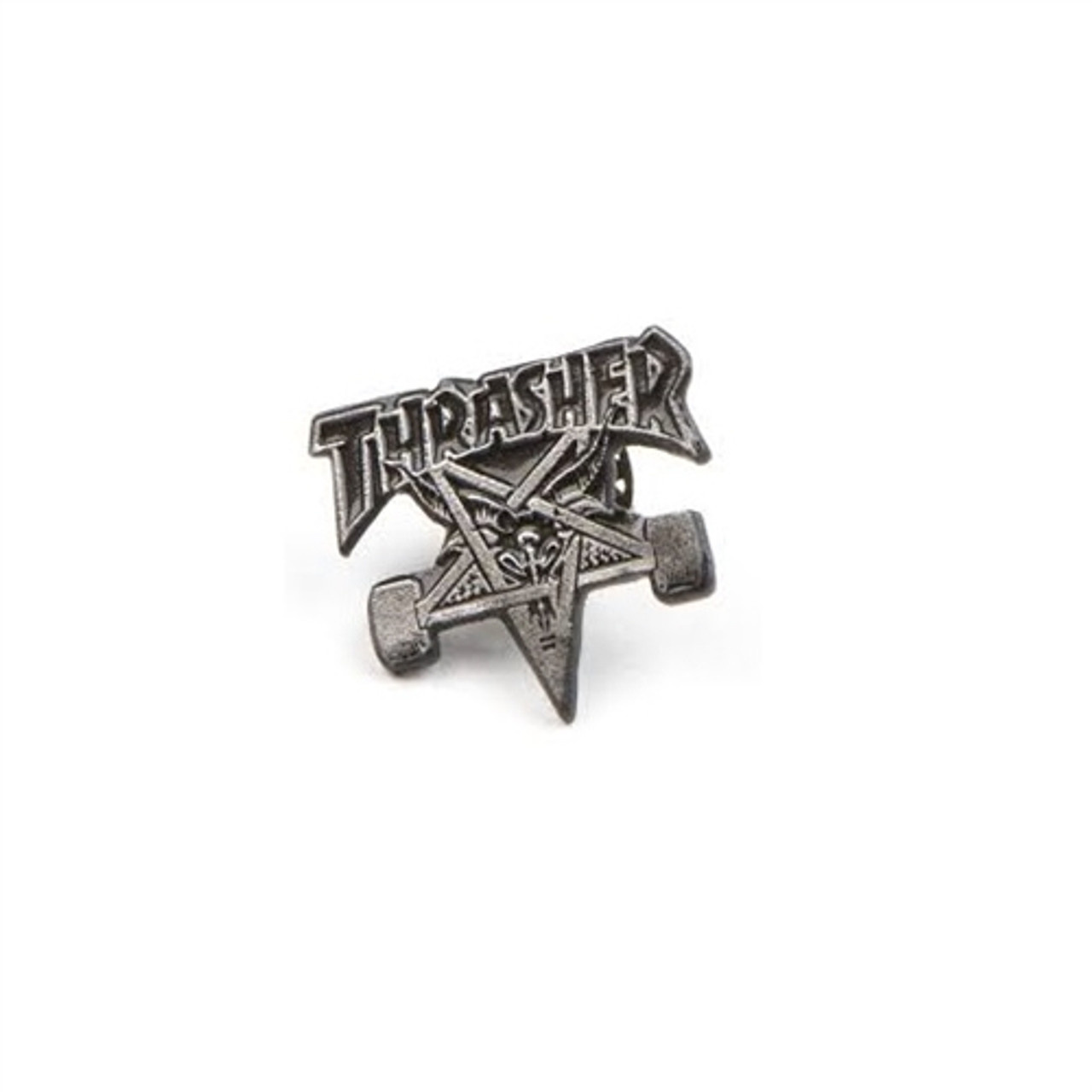 thrasher thrasher sk8 goat lapel pin