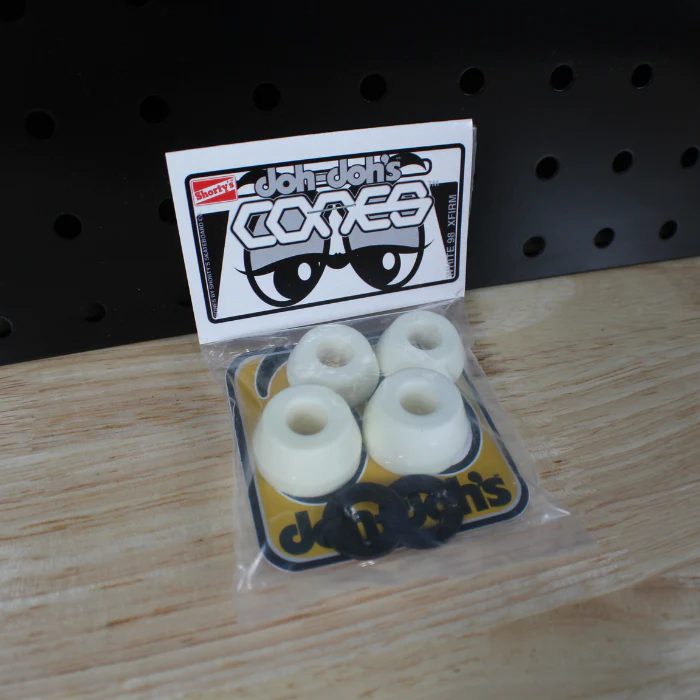 shortys shortys doh dohs cones white 98a xtra firm bushings