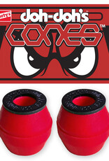 shortys shortys doh dohs cones red 95a firm bushings