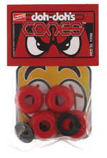 shortys shortys doh dohs cones red 95a firm bushings