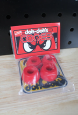 shortys shortys doh dohs cones red 95a firm bushings
