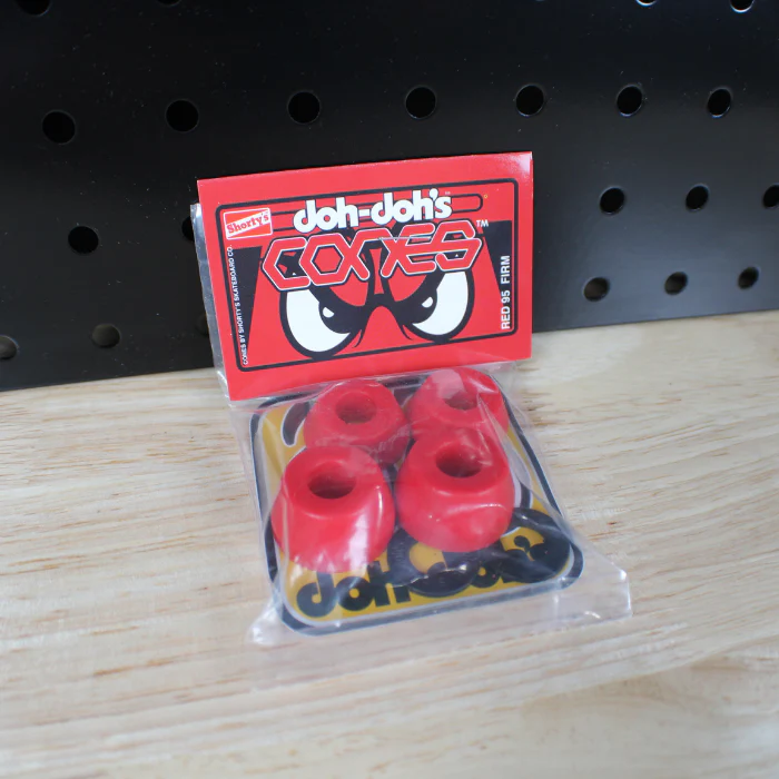 shortys shortys doh dohs cones red 95a firm bushings
