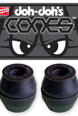 shortys shortys doh dohs cones black 100a hard bushings