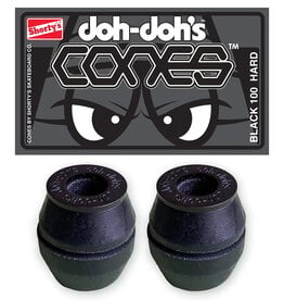 shortys shortys doh dohs cones black 100a hard bushings