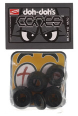 shortys shortys doh dohs cones black 100a hard bushings