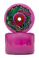 slime balls slime balls gator swamp spew light ups with bearings 78a 66mm pink wheels