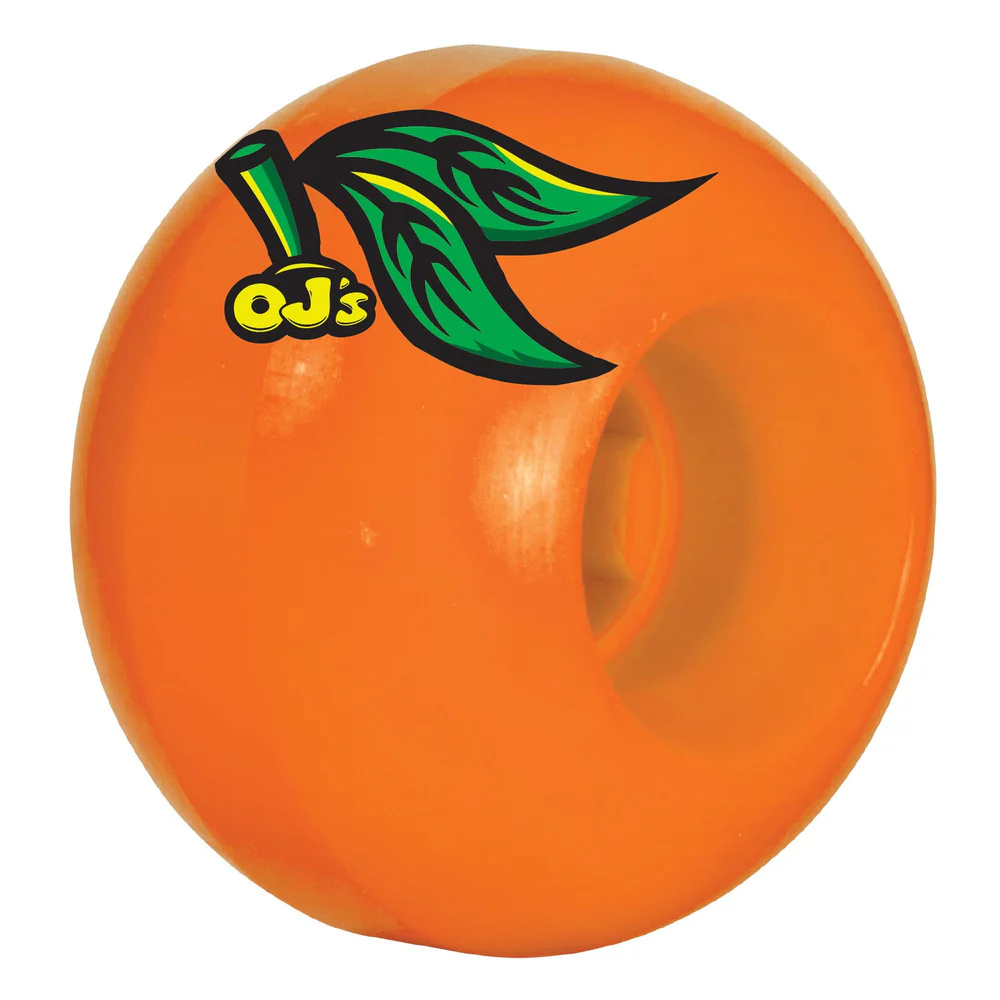 oj wheels oj lil doodies 99a 58mm orange wheels