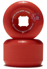 oj wheels oj double duro mini combo 99a/95a 56mm red wheels