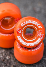 oj wheels oj double duro mini combo 99a/95a 56mm red wheels