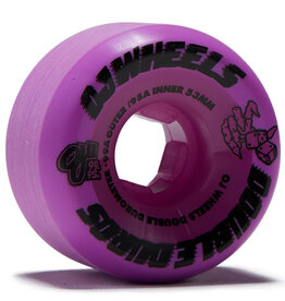 oj wheels oj double duro mini combo 99a/95a 53mm purple wheels