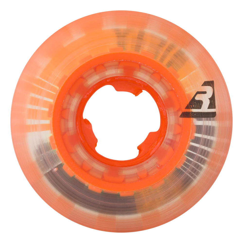 ricta ricta asta speedrings 95a 53mm wide clear orange wheels