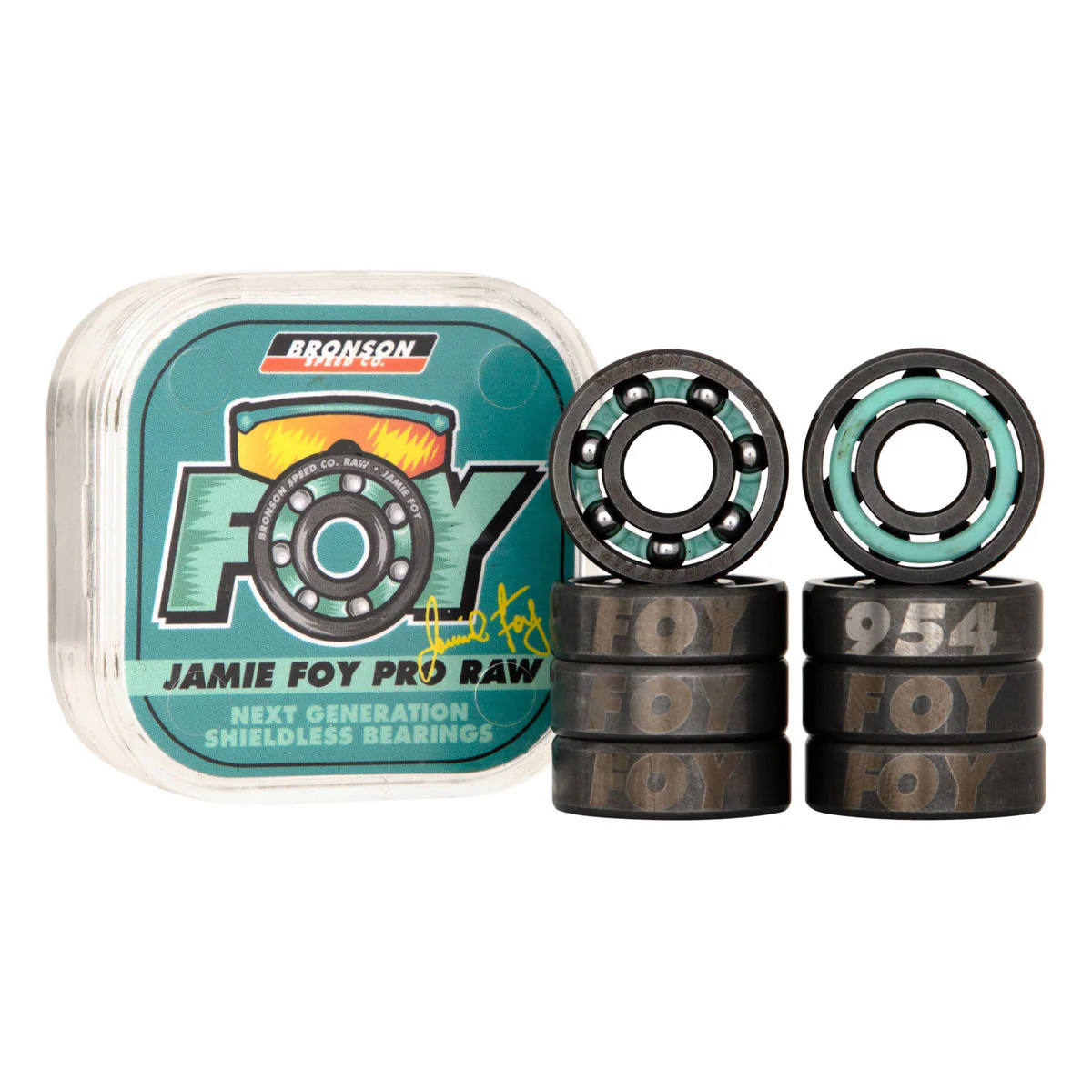 bronson speed co bronson jamie foy pro raw speed bearings