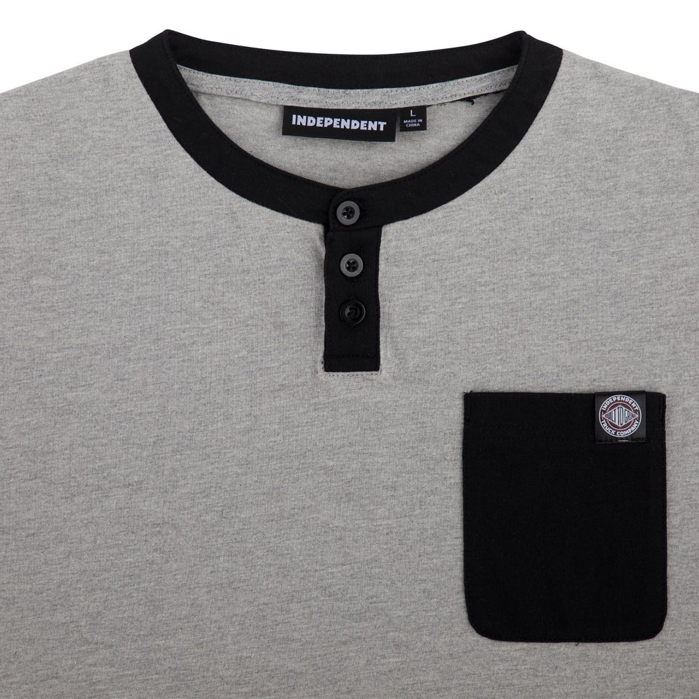 independent independent btg label ss henley top