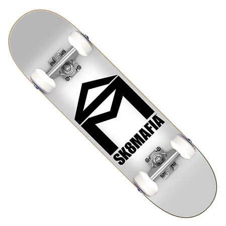 sk8mafia sk8mafia house logo white 6.0 micro complete