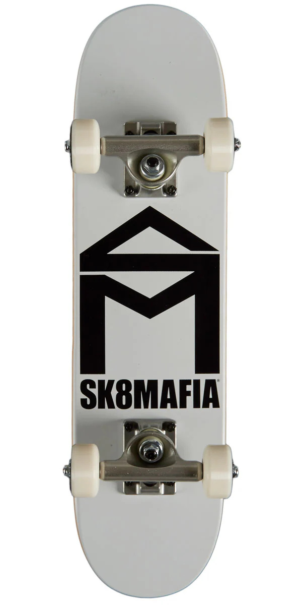 sk8mafia sk8mafia house logo white 6.0 micro complete