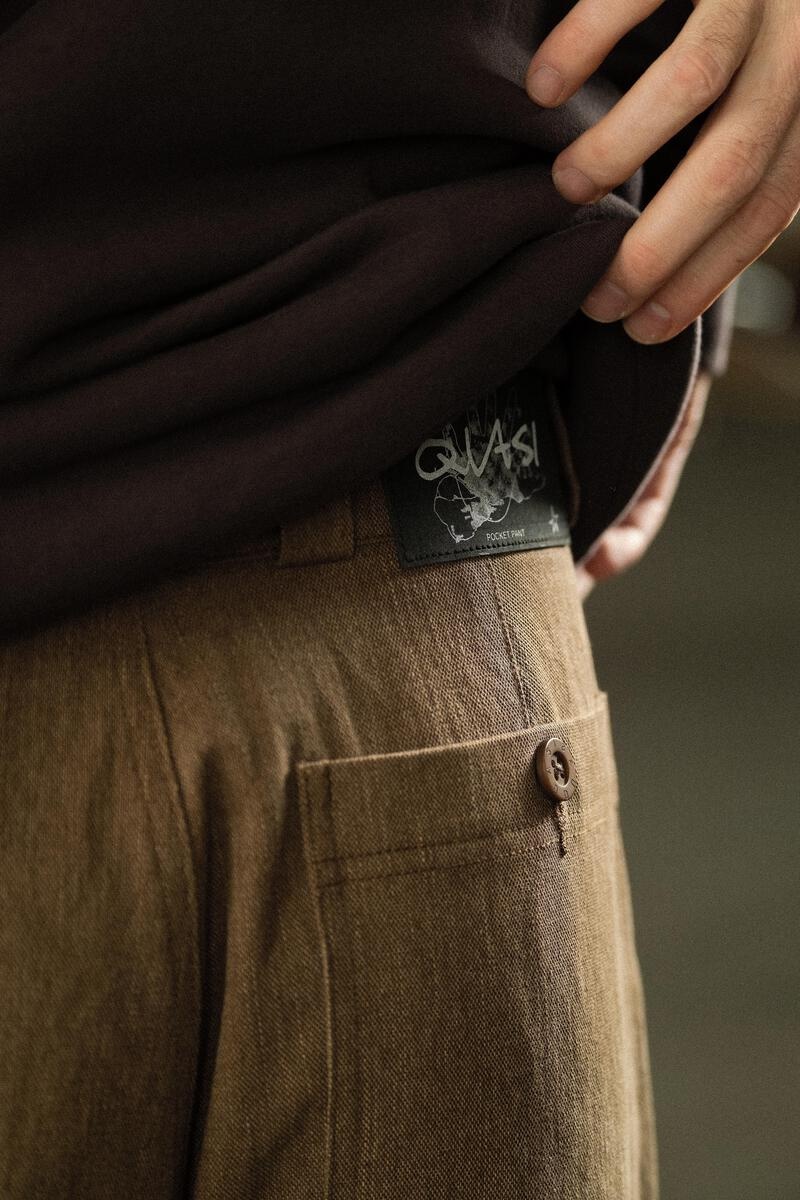 quasi quasi pocket pant