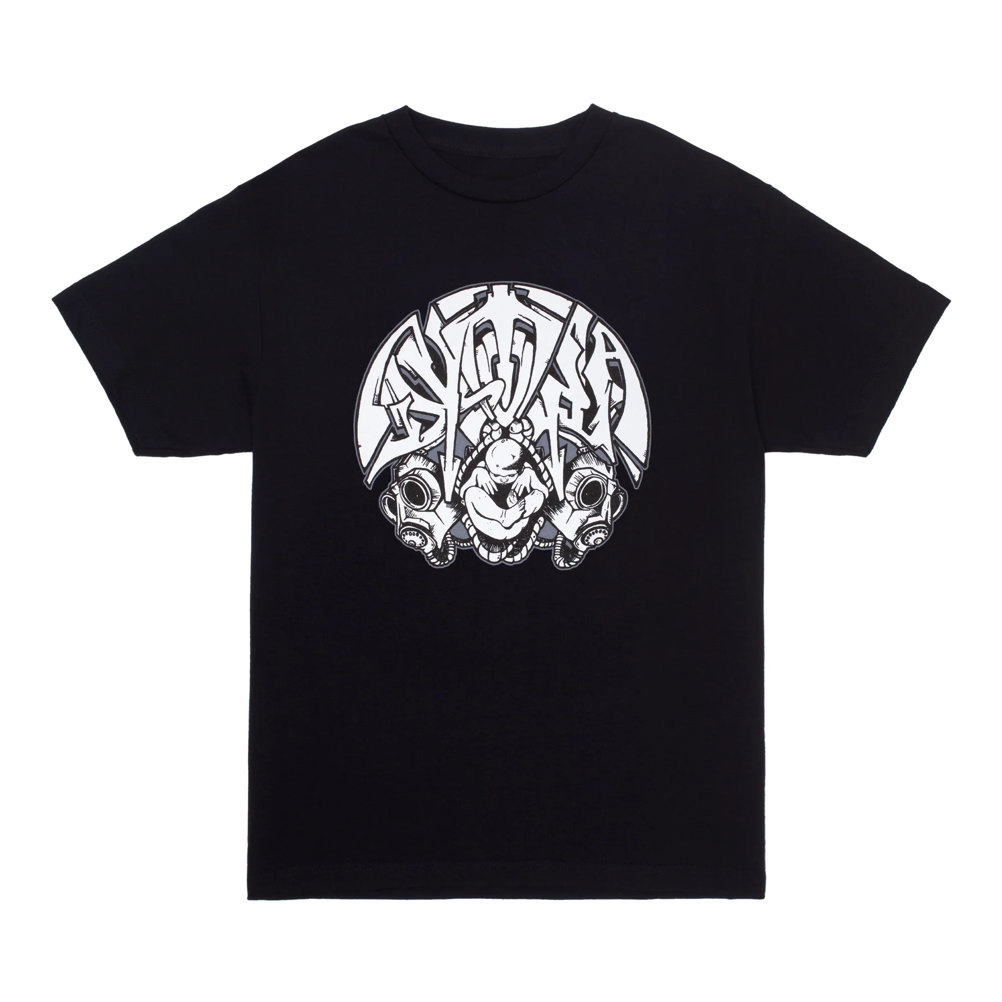 gx1000 gx1000 dystopia gas mask tee