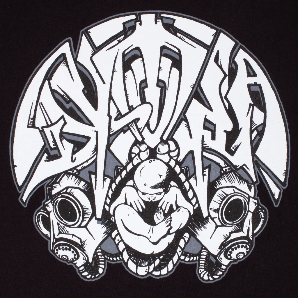 gx1000 gx1000 dystopia gas mask tee