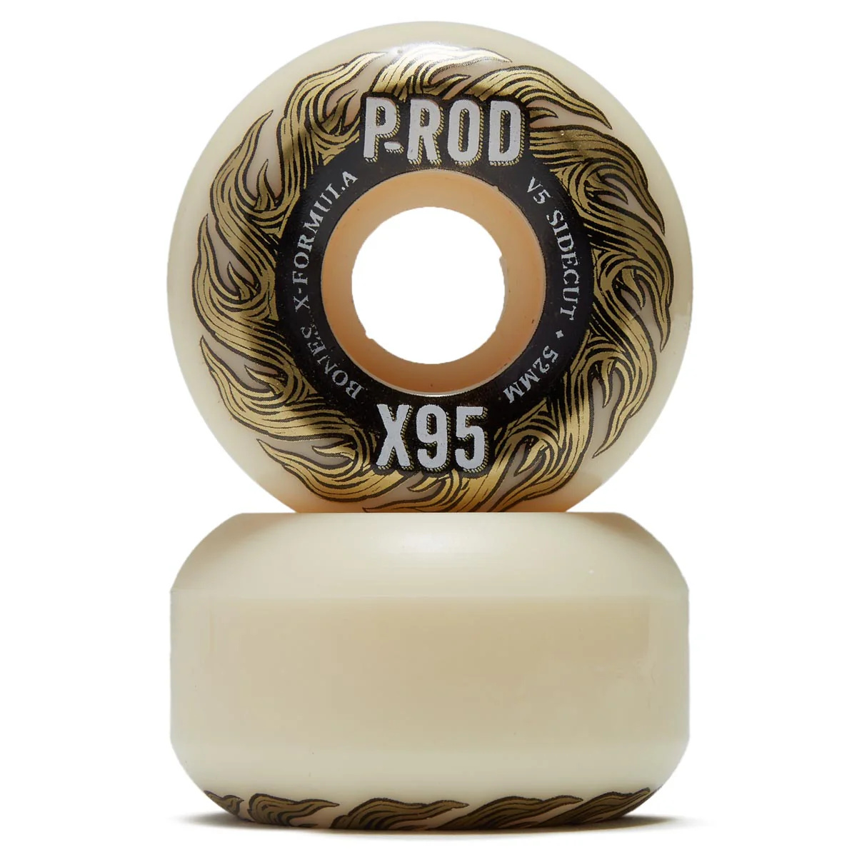 bones bones x formula p rod pro 95a 52mm v5 sidecut wheels