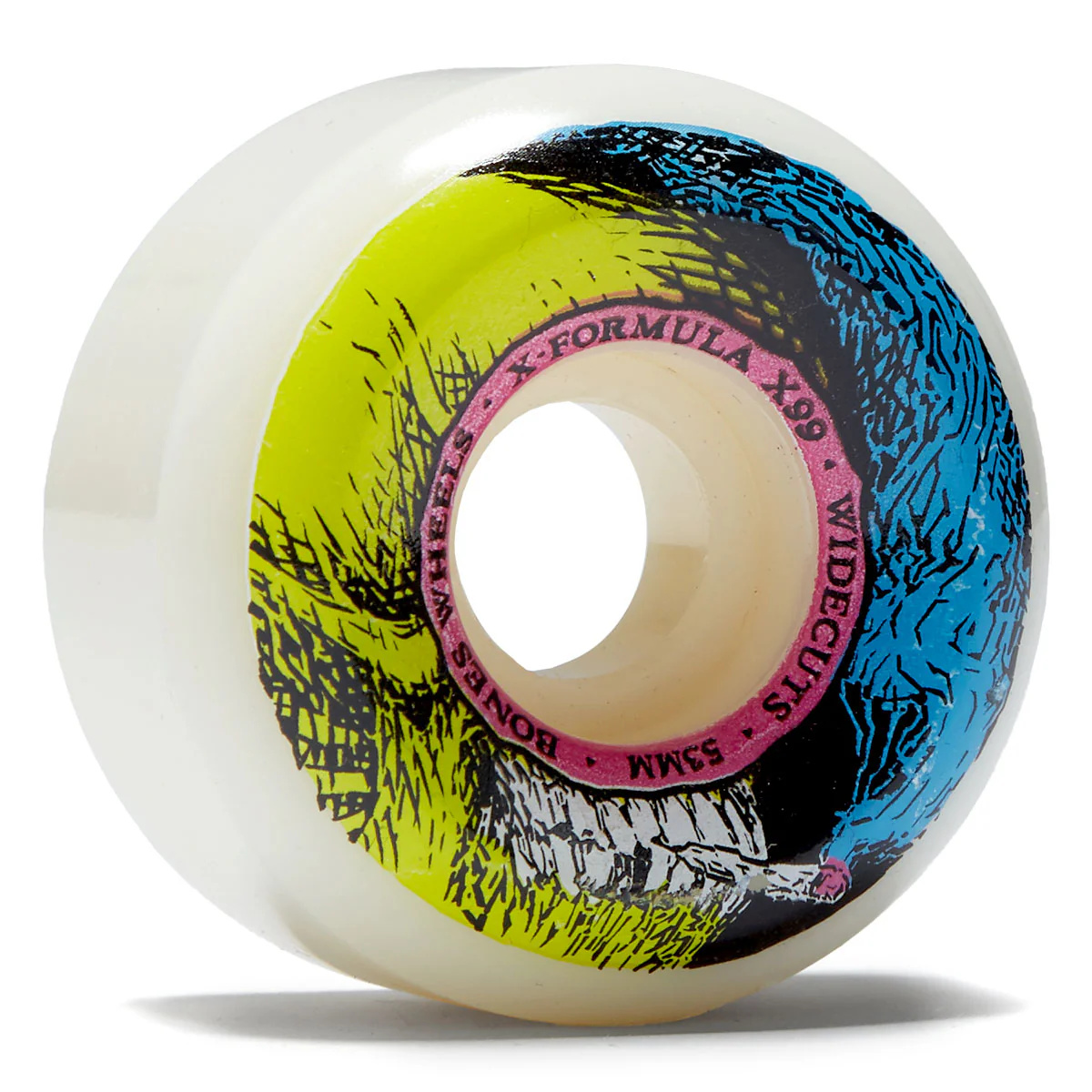 bones bones x formula smokin skull 99a 53mm v6 widecut wheels