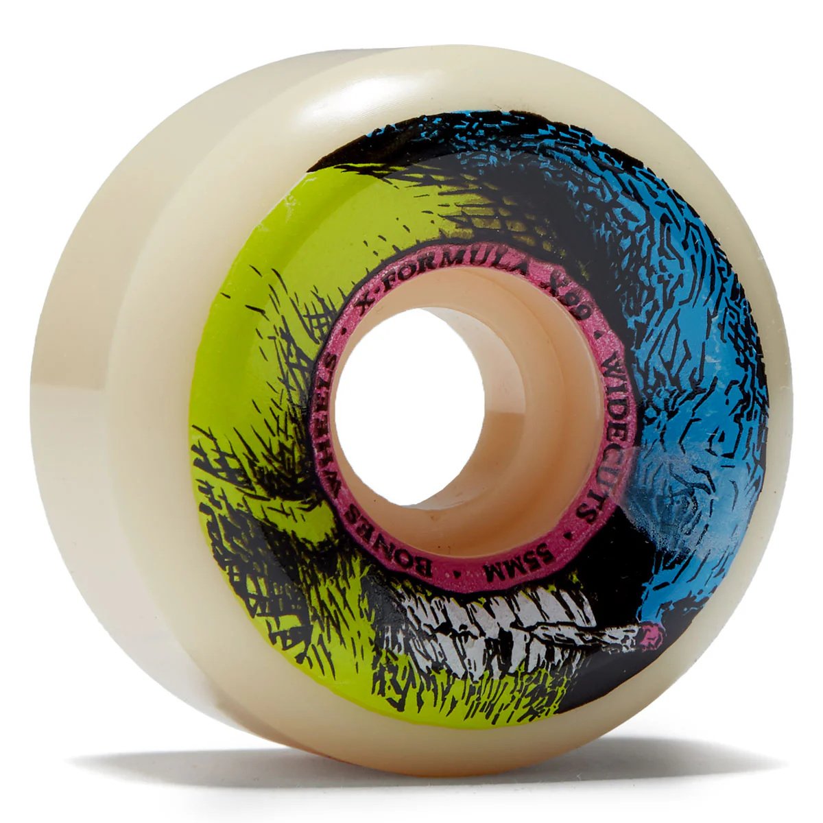bones bones x formula smokin skull 99a 55mm v6 widecut wheels