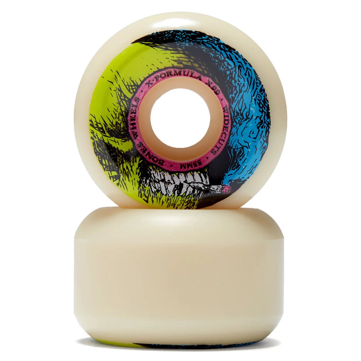 bones bones x formula smokin skull 99a 55mm v6 widecut wheels