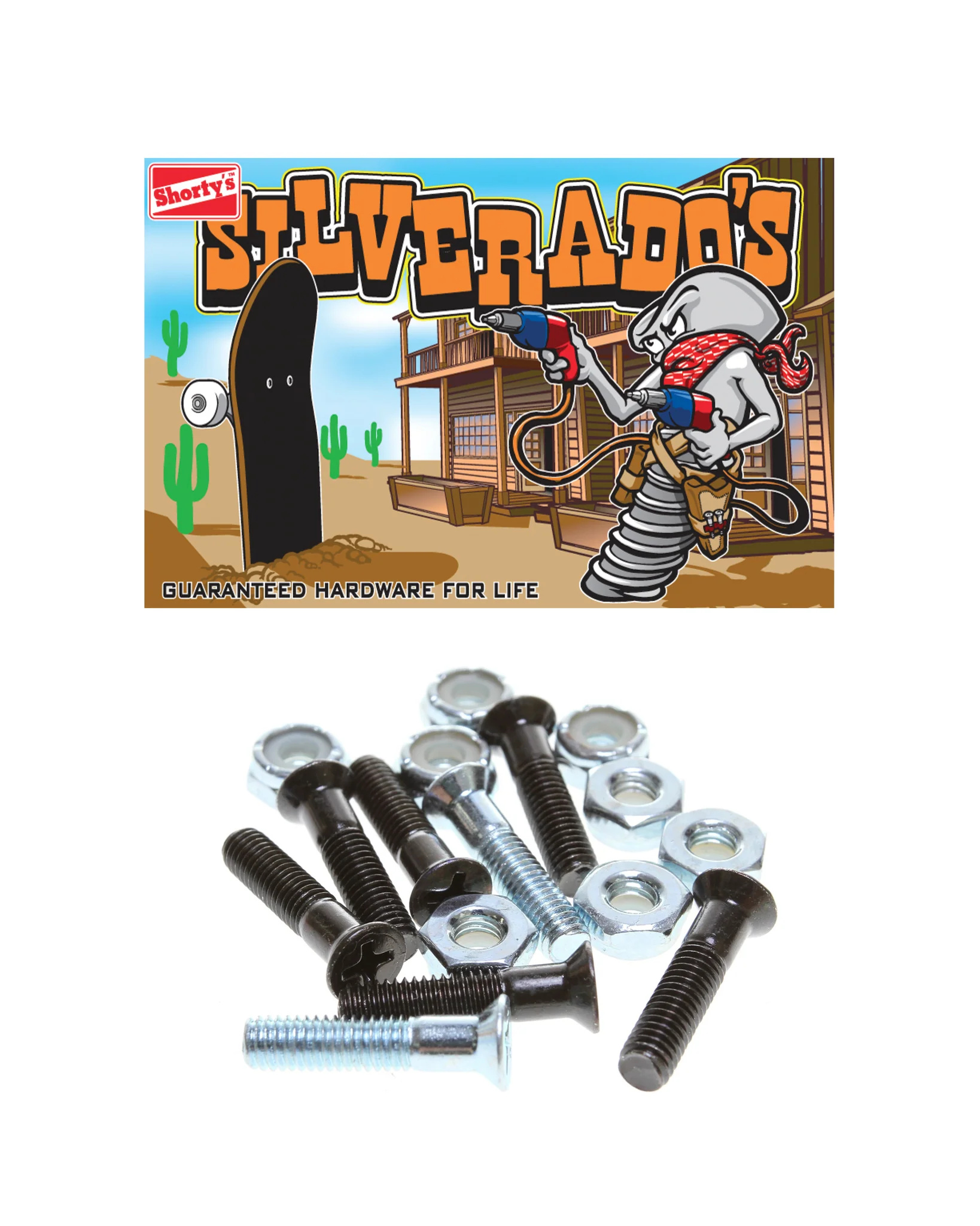 shortys shortys silverados phillips 1in hardware