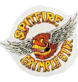 spitfire spitfire grimple flying classic sticker