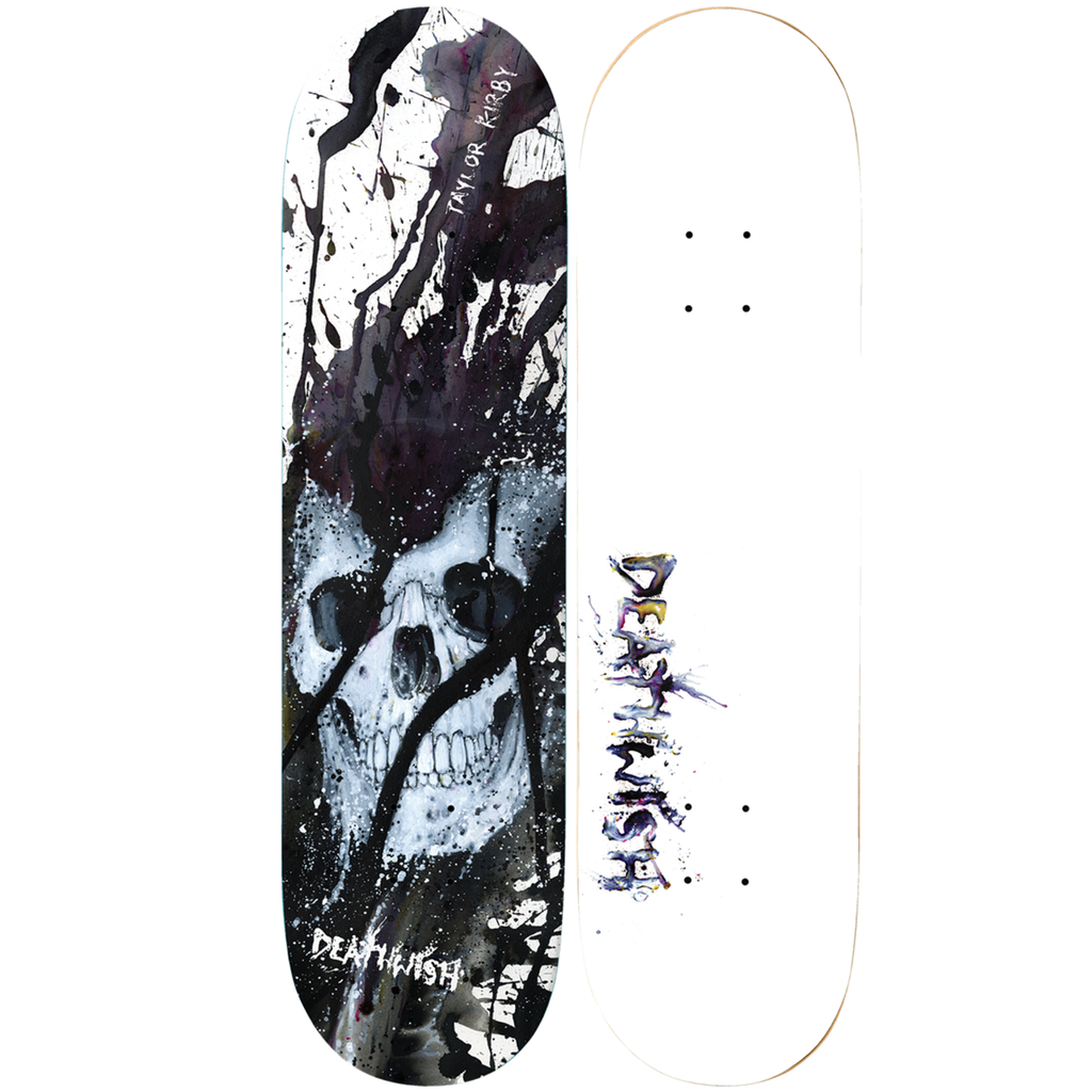deathwish deathwish taylor kirby read my bones 8.5 deck